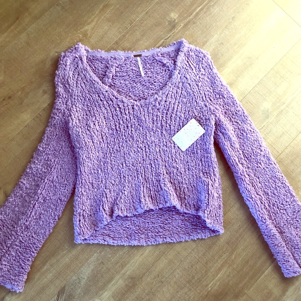 Free People Crop Sweater